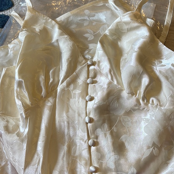 JGR AND STN Sofia Mini Dress Ivory US Size 4 - Picture 3 of 6